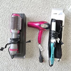 Hair curler hair dryer hair volumizer brush dryer